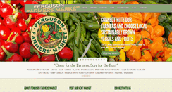 Desktop Screenshot of fergusonfarmersmarket.com